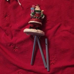NWT Santa wind chime by Russ